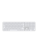 Tastatūra Apple Magic Keyboard with Touch ID and Numeric Keypad | Keyboard | Wireless | Swedish | White