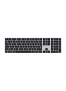 Tastatūra Apple Magic Keyboard with Touch ID and Numeric Keypad | Keyboard | Wireless | RU | Bluetooth | Black