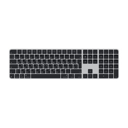 Tastatūra Apple Magic Keyboard with Touch ID and Numeric Keypad | Keyboard | Wireless | RU | Bluetooth | Black