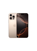 Telefons Apple iPhone 16 Pro | Desert Titanium | 6.3  | Super Retina XDR display with ProMotion | 2622 x 1206 pixels | A18 Pro | Internal RAM 8 GB | 256 GB | Dual SIM | 4G | Main camera resolution 48+12 MP | Secondary camera resolution 12 MP | iOS | 18 Hover