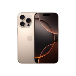 Telefons Apple iPhone 16 Pro Max | Desert Titanium | 6.9  | Super Retina XDR | 2868 x 1320 pixels | A18 Pro | Internal RAM 8 GB | 256 GB | Dual SIM | 4G | Main camera resolution 48+12 MP | Secondary camera resolution 12 MP | iOS | 18