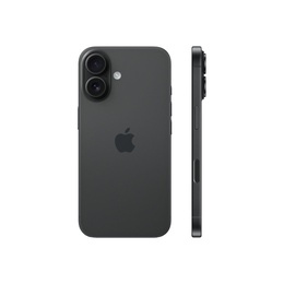 Telefons Apple iPhone 16 | Black | 6.1  | Super Retina XDR | 2556 x 1179 pixels | A18 | Internal RAM 8 GB | 512 GB | Dual SIM | 4G | 5G | Main camera resolution 48+12 MP | Secondary camera resolution 12 MP | iOS | 18