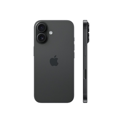 Telefons Apple iPhone 16 | Black | 6.1  | Super Retina XDR | 2556 x 1179 pixels | A18 | Internal RAM 8 GB | 512 GB | Dual SIM | 4G | 5G | Main camera resolution 48+12 MP | Secondary camera resolution 12 MP | iOS | 18