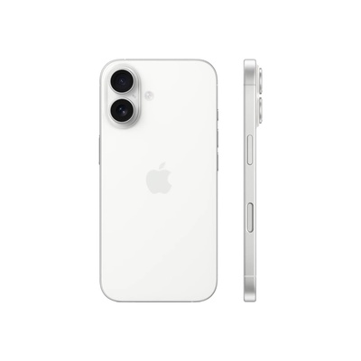 Telefons Apple iPhone 16 | White | 6.1  | Super Retina XDR display | 2556 x 1179 pixels | A18 | Internal RAM 8 GB | 512 GB | Dual SIM | 4G | 5G | Main camera resolution 48+12 MP | Secondary camera resolution 12 MP | iOS | 18