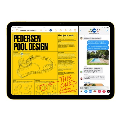  Apple iPad 10.9 Wi-Fi 256GB - Yellow 10th Gen | Apple