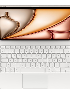 Apple Magic Keyboard for iPad Air 13-inch (M3) - Swedish - White | Apple  Hover