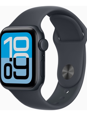 Viedpulksteni Apple Watch SE 3 GPS + Cellular 40mm Midnight Aluminium Case with Midnight Sport Band - S/M | Apple  Hover