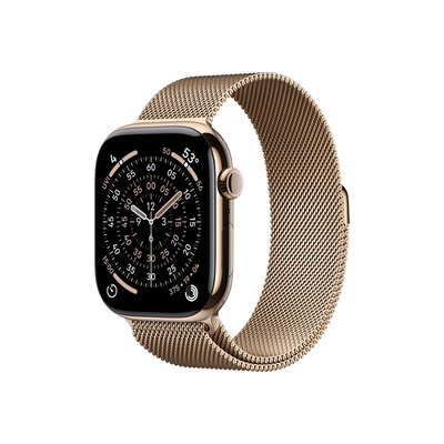 Viedpulksteni Apple Watch Series 11 | Smart watch | GPS (satellite) | LTPO OLED Always-On Retina display | Waterproof | Gold Titanium