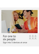 Microsoft | 365 Family | 6GQ-01897 | M365 Family | FPP | License term 1 year(s) | English | EuroZone Medialess Hover