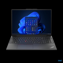  Lenovo ThinkPad E16 | Graphite Black | 16  | IPS | WUXGA | 1920 x 1200 pixels | Anti-glare | Intel Core i5 | i5-1335U | 16 GB | DDR4 | Solid-state drive capacity 512 GB | Intel Iris Xe Graphics | Windows 11 Pro | 802.11ax | Bluetooth version 5.1 | Keyboard language English | Keyboard backlit | Warranty 12 month(s) | Battery warranty 12 month(s)