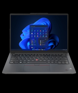  Lenovo ThinkPad E14 | Graphite Black | 14  | IPS | WUXGA | 1920 x 1200 pixels | Anti-glare | Intel Core i5 | i5-1335U | 16 GB | DDR4 | Solid-state drive capacity 512 GB | Intel Iris Xe Graphics | Windows 11 Pro | 802.11ax | Bluetooth version 5.1 | Keyboard language English | Keyboard backlit | Warranty 12 month(s) | Battery warranty 12 month(s)  Hover