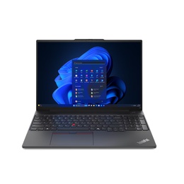  Lenovo | ThinkPad E16 | Black | 16  | IPS | WUXGA | 1920 x 1200 pixels | Anti-glare | Intel Core U5 | 125U | 16 GB | SO-DIMM DDR5 | Solid-state drive capacity 512 GB | Intel Graphics | Windows 11 Pro | 802.11ax | Bluetooth version 5.3 | Keyboard language English | Keyboard backlit | Warranty 24 month(s) | Battery warranty 12 month(s)