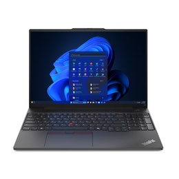  Lenovo | ThinkPad E16 | Black | 16  | IPS | WUXGA | 1920 x 1200 pixels | Anti-glare | Intel Core U7 | 155H | 16 GB | SO-DIMM DDR5 | Solid-state drive capacity 512 GB | Intel Arc Graphics | Windows 11 Pro | 802.11ax | Bluetooth version 5.3 | Keyboard language English | Keyboard backlit | Warranty 24 month(s) | Battery warranty 12 month(s)