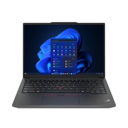 Lenovo | ThinkPad E14 | Black | 14  | IPS | WUXGA | 1920 x 1200 pixels | Anti-glare | AMD Ryzen 5 | 7535HS | 16 GB | SO-DIMM DDR5 | Solid-state drive capacity 512 GB | AMD Radeon 660M Graphics | Windows 11 Pro | 802.11ax | Bluetooth version 5.3 | Keyboard language English | Keyboard backlit | Warranty 24 month(s) | Battery warranty 12 month(s)