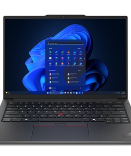 Lenovo | ThinkPad E14 | Black | 14  | IPS | WUXGA | 1920 x 1200 pixels | Anti-glare | AMD Ryzen 5 | 7535HS | 16 GB | SO-DIMM DDR5 | Solid-state drive capacity 512 GB | AMD Radeon 660M Graphics | Windows 11 Pro | 802.11ax | Bluetooth version 5.3 | Keyboard language English | Keyboard backlit | Warranty 24 month(s) | Battery warranty 12 month(s)  Hover