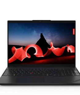  Lenovo | ThinkPad L16 | Black | 16  | IPS | WUXGA | 1920 x 1200 pixels | Anti-glare | Intel Core U5 | 125U | 16 GB | SO-DIMM DDR5 | Solid-state drive capacity 512 GB | Intel Graphics | Windows 11 Pro | 802.11ax | Bluetooth version 5.3 | Keyboard language Nordic | Keyboard backlit | Warranty 36 month(s) | Battery warranty 12 month(s)  Hover