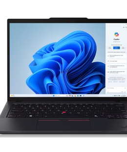  Lenovo ThinkPad T14 | Black | 14  | IPS | WUXGA | 1920 x 1200 pixels | Anti-glare | Intel Core U7 | 155U | 32 GB | SO-DIMM DDR5 | Solid-state drive capacity 1000 GB | Intel Graphics | Windows 11 Pro | 802.11ax | Bluetooth version 5.3 | LTE Upgradable | Keyboard language English | Keyboard backlit | Warranty 36 month(s) | Battery warranty 12 month(s)  Hover