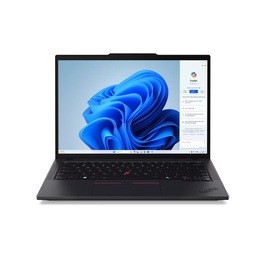  Lenovo ThinkPad T14 | Black | 14  | IPS | Touchscreen | WUXGA | 1920 x 1200 pixels | Anti-glare | Intel Core U5 | 125U | 16 GB | SO-DIMM DDR5 | Solid-state drive capacity 512 GB | Intel Graphics | Windows 11 Pro | 802.11ax | Bluetooth version 5.3 | LTE Upgradable | Keyboard language English | Keyboard backlit | Warranty 36 month(s) | Battery warranty 12 month(s)