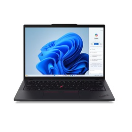  Lenovo ThinkPad T14 | Black | 14  | IPS | WUXGA | 1920 x 1200 pixels | Anti-glare | Intel Core U7 | 155U | 64 GB | SO-DIMM DDR5 | Solid-state drive capacity 1000 GB | Intel Graphics | Windows 11 Pro | 802.11ax | Bluetooth version 5.3 | LTE Upgradable | Keyboard language English | Keyboard backlit | Warranty 36 month(s) | Battery warranty 12 month(s)