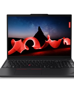 Lenovo ThinkPad T16 Gen 3 | Black | 16  | IPS | WUXGA | 1920 x 1200 pixels | Anti-glare | Intel Core U7 | 155U | 16 GB | SO-DIMM DDR5 | Solid-state drive capacity 512 GB | Intel Graphics | Windows 11 Pro | 802.11ax | Bluetooth version 5.3 | LTE Upgradable | Keyboard language Nordic | Keyboard backlit | Warranty 36 month(s) | Battery warranty 12 month(s)  Hover