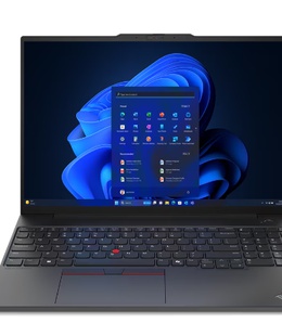 Lenovo | ThinkPad E16 | Black | 16  | IPS | WUXGA | 1920 x 1200 pixels | Anti-glare | AMD Ryzen 5 | 7535HS | 16 GB | SO-DIMM DDR5 | Solid-state drive capacity 512 GB | AMD Radeon 660M Graphics | Windows 11 Pro | 802.11ax | Bluetooth version 5.3 | Keyboard language English | Keyboard backlit | Warranty 24 month(s) | Battery warranty 12 month(s)  Hover