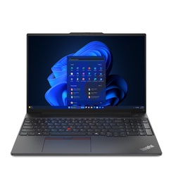  Lenovo | ThinkPad E16 | Black | 16  | IPS | WUXGA | 1920 x 1200 pixels | Anti-glare | AMD Ryzen 5 | 7535HS | 16 GB | SO-DIMM DDR5 | Solid-state drive capacity 512 GB | AMD Radeon 660M Graphics | Windows 11 Pro | 802.11ax | Bluetooth version 5.3 | Keyboard language Nordic | Keyboard backlit | Warranty 24 month(s) | Battery warranty 12 month(s)