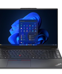  Lenovo | ThinkPad E16 | Black | 16  | IPS | WUXGA | 1920 x 1200 pixels | Anti-glare | AMD Ryzen 5 | 7535HS | 16 GB | SO-DIMM DDR5 | Solid-state drive capacity 512 GB | AMD Radeon 660M Graphics | Windows 11 Pro | 802.11ax | Bluetooth version 5.3 | Keyboard language Nordic | Keyboard backlit | Warranty 24 month(s) | Battery warranty 12 month(s)  Hover