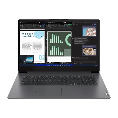  Lenovo Essential V17 IRU | Iron Grey | 17.3  | IPS | FHD | 1920 x 1080 pixels | Anti-glare | Intel Core i5 | i5-13420H | 16 GB | Soldered DDR4 | 256 GB | Intel UHD Graphics | Windows 11 Pro | 802.11ax | 5.2 | English | Warranty 24 month(s) | Battery warranty 12 month(s)
