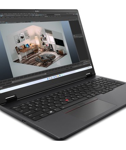 Lenovo ThinkPad P16v | Black | 16  | IPS | WUXGA | 1920 x 1200 pixels | Anti-glare | Intel Core U7 | 155H | 32 GB | SO-DIMM DDR5 | Solid-state drive capacity 1000 GB | NVIDIA RTX 1000 Ada Generation | GDDR6 | 6 GB | Windows 11 Pro | 802.11ax | Bluetooth version 5.3 | Keyboard language Nordic | Keyboard backlit | Warranty 36 month(s) | Battery warranty 12 month(s)  Hover