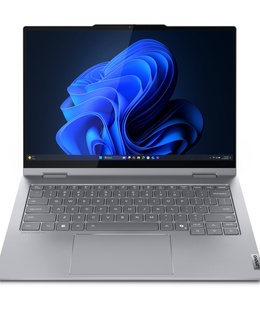  Lenovo ThinkBook 14 2-in-1 G5 | Luna Grey | 14  | IPS | Touchscreen | WUXGA | 1920 x 1200 pixels | Intel Core U7 | 255U | 32 GB | SO-DIMM DDR5 | Solid-state drive capacity 512 GB | Intel Graphics | Windows 11 Pro | 802.11ax | Bluetooth version 5.3 | Keyboard language English | Keyboard backlit | Warranty 24 month(s) | Battery warranty 12 month(s)  Hover