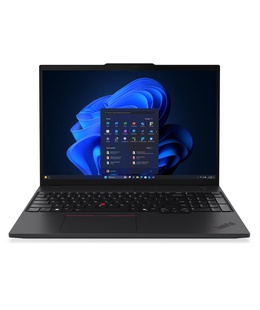  Lenovo Thinkpad T16 G4 Intel | Black | 16  | IPS | WUXGA | 1920 x 1200 pixels | Anti-glare | Intel Core Ultra 5 | 225U | 16 GB | SODIMM DDR5 | Solid-state drive capacity 512 GB | Intel Graphics | Windows 11 Pro | 802.11ax | Bluetooth version 5.3 | Keyboard language Nordic | Keyboard backlit | Warranty 36 month(s) | Battery warranty 12 month(s)  Hover