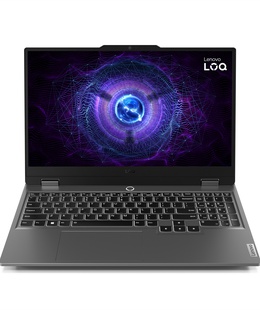  Lenovo- LOQ 15ARP9 | Luna Grey | 15.6  | IPS | FHD | 1920 x 1080 pixels | Anti-glare | AMD Ryzen 5 | 7235HS | 16 (2x8GB) GB | SO-DIMM DDR5 | Solid-state drive capacity 512 GB | NVIDIA GeForce RTX 4050 | GDDR6 | 6 GB | Windows 11 Home | 802.11ax | Bluetooth version 5.2 | Keyboard language English | Keyboard backlit | Warranty 24 month(s) | Battery warranty 12 month(s)  Hover