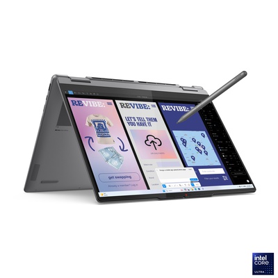  Lenovo Yoga 7 2-in-1 14ILL10 | Luna Grey | 14  | OLED | Touchscreen | WUXGA | 1920 x 1200 pixels | Intel Core Ultra 7 | 256V | 16 GB | Soldered LPDDR5x | Solid-state drive capacity 512 GB | Intel Arc Graphics 140V | Windows 11 Home | 802.11be | Bluetooth version 5.4 | Keyboard language English | Keyboard backlit | Warranty 24 month(s) | Battery warranty 12 month(s)