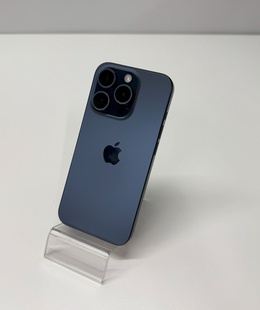 Telefons Apple REFURBISHED | iPhone 15 Pro | Blue Titanium | 128GB | Grade C  Hover