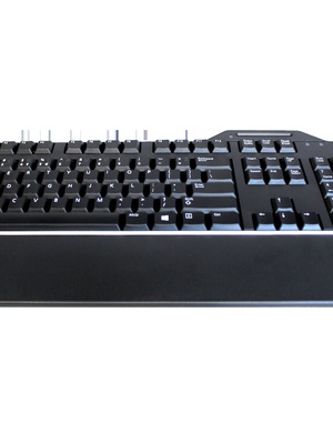 Tastatūra Dell Keyboard US/European (QWERTY) Dell KB-813 Smartcard Reader USB Keyboard Black Kit | Dell | Smartcard keyboard | Wired | EN/LT  Hover