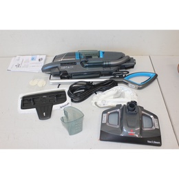  SALE OUT. Bissell Vac&Steam Steam Cleaner | Bissell | Vacuum and steam cleaner | Vac & Steam | Power 1600 W | Steam pressure Not Applicable. Works with Flash Heater Technology bar | Water tank capacity 0.4 L | Blue/Titanium | DAMAGED PACKAGING