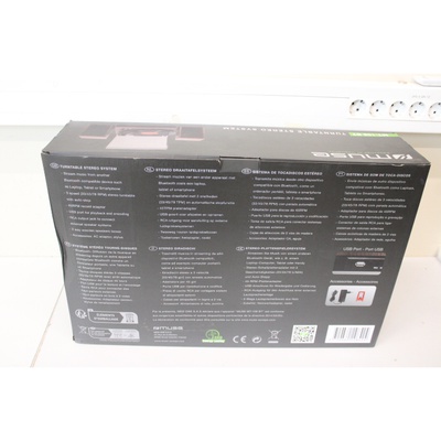 SALE OUT. Muse MT-108BT Turntable Stereo System | Muse | Turntable Stereo System | MT-108BT | Turntable Stereo System | USB port | DAMAGED PACKAGING