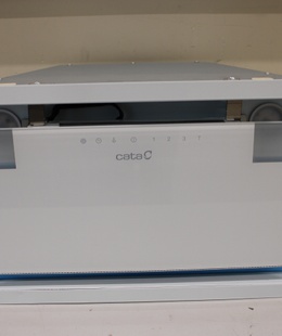  SALE OUT.  | CATA | Hood | GC DUAL A 45 XGWH | Canopy | Energy efficiency class A | Width 45 cm | 820 m³/h | Touch control | LED | White glass | DENT ON FRAME CORNER  Hover