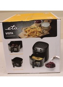  SALE OUT.  | ETA | Hot air fryer | ETA016890000 Vista | Power 1300 W | Capacity 4.3 L | Hot air technology | Black | DAMAGE PACKAGING