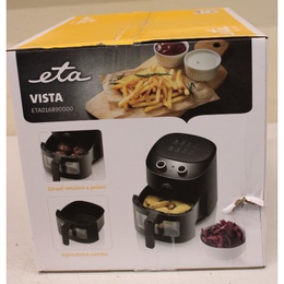  SALE OUT.  | ETA | Hot air fryer | ETA016890000 Vista | Power 1300 W | Capacity 4.3 L | Hot air technology | Black | DAMAGE PACKAGING