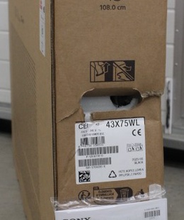 Televizors Sony | KD43X75WL | 43 (108cm) | Android | QFHD | Black | DAMAGED PACKAGING  Hover