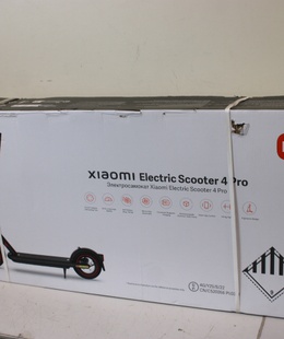  SALE OUT. Xiaomi Electric Scooter 4 Pro EU | Xiaomi | Electric Scooter 4 Pro EU | 700 W | 25 km/h | 10  | Black | DAMAGED PACKAGING  Hover
