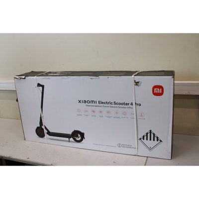  SALE OUT. Xiaomi Electric Scooter 4 Pro EU | Xiaomi | Electric Scooter 4 Pro EU | 700 W | 25 km/h | 10  | Black | DAMAGED PACKAGING