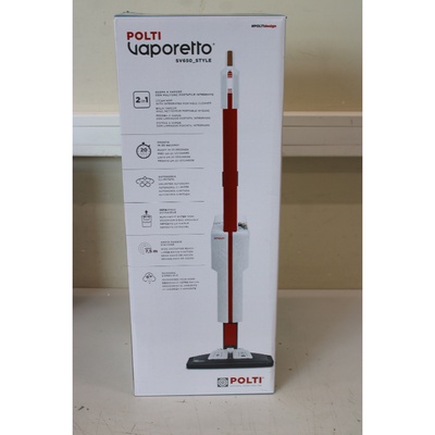  SALE OUT. Polti PTEU0306 Vaporetto SV650 Style 2 in 1 steam mop with integrated portable cleaner