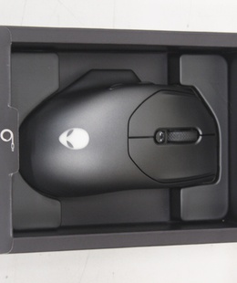 Pele SALE OUT.  Dell | Gaming Mouse | AW620M | Wired/Wireless | Alienware Wireless Gaming Mouse | Dark Side of the Moon | USED AS DEMO  Hover