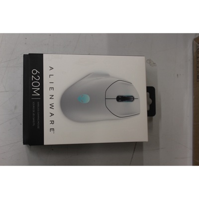 Pele SALE OUT.  Dell | Gaming Mouse | AW620M | Wired/Wireless | Alienware Wireless Gaming Mouse | Lunar Light | USED AS DEMO
