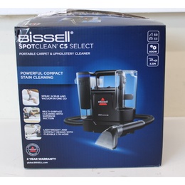  SALE OUT.  | Bissell SpotClean C5 Select Portable Carpet and Upholstery Cleaner | 3928N | Corded operating | Handheld | Washing function | 400 W | Black/Blue | Warranty 24 month(s) | DAMAGED PACKAGING
