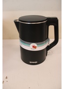 Tējkanna SALE OUT.  | Gorenje Kettle | K15DWBK | Electric | 2200 W | 1.5 L | Stainless steel | 360° rotational base | Black | DAMAGED PACKAGING