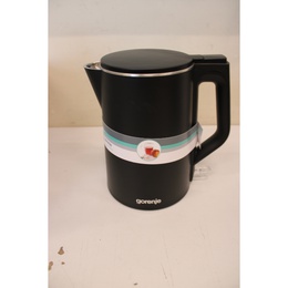 Tējkanna SALE OUT.  | Gorenje Kettle | K15DWBK | Electric | 2200 W | 1.5 L | Stainless steel | 360° rotational base | Black | DAMAGED PACKAGING