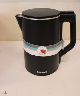 Tējkanna SALE OUT.  | Gorenje Kettle | K15DWBK | Electric | 2200 W | 1.5 L | Stainless steel | 360° rotational base | Black | DAMAGED PACKAGING  Hover